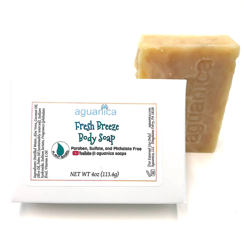 3 PACK BUNDLE- Fresh Breeze Natural Soap Bar