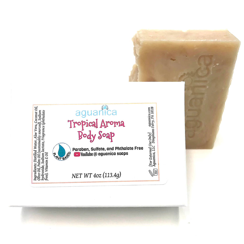 3 PACK BUNDLE- Tropical Aroma Natural Soap Bar